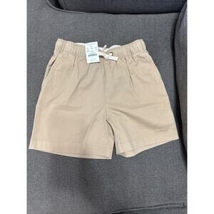 NWT Crewcuts Boys Dock Shorts In Stretch Chino Size 8 Khaki J Crew Kids